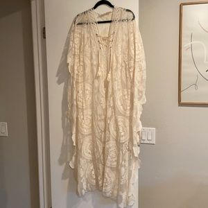 Jen’s pirate booty lace kaftan